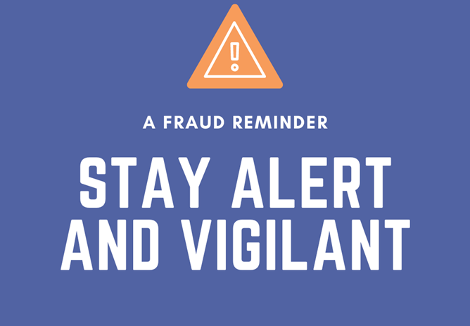 Important Fraud Protection Notice